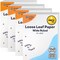 Loose Leaf Paper , 8" x 10.5" Filler Paper White, 3 Hole Punched Binder Paper for 3 Ring Binders, 150 Sheets Per Pack - Enday